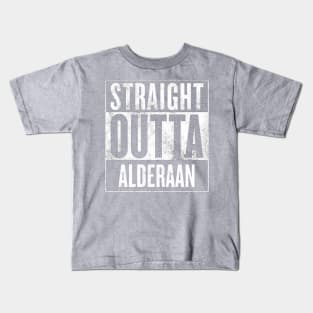 Straight Outta Alderaan Kids T-Shirt